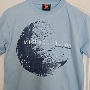 Michael Bolton "One World One Love Tour 2010" concert t-shirt - size Small  NWOT